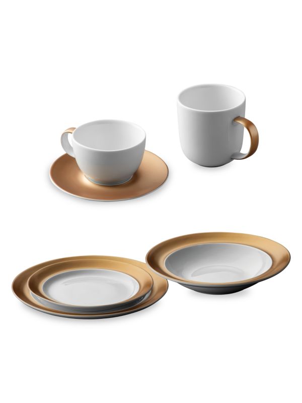 Berghoff Gem 6-Piece Porcelain Dinnerware Set